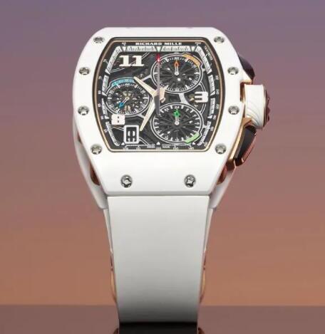 Replica Richard Mille RM 72-01 Automatic Winding Lifestyle Flyback Chronograph white TZP CERAMIC Watch